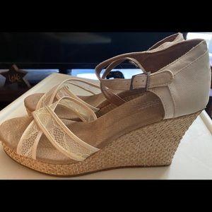 TOMS Strappy Wedge